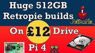 USB boot Raspberry Pi 4.  Super cheap storage for Huge Retropie builds.