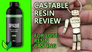 Power Resins Opaque 3D Printing Castable resin review