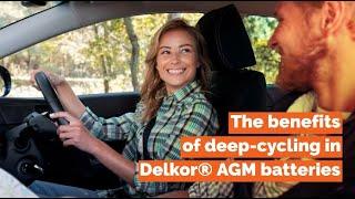 The benefits of deep-cycling in Delkor® AGM batteries