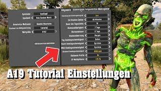 7 Days To Die Alpha 19 Anfänger Tutorial | 1 | Die Einstellungen