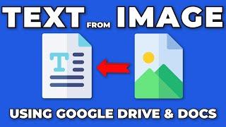 How to Copy Text from Image using Google Drive and Docs