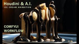CG Renders to AI workflow Vol 3 - Ice Cream Animation - (ComfyUI)
