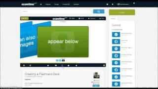 How to Create a Flashcard Deck with ExamTime