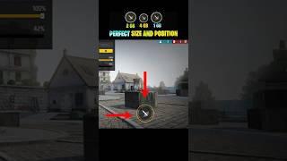 Best Fire Button Size & Position  | #shorts #viral #trending