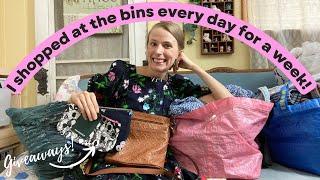 I Went to The Goodwill Outlet Bins Every Day for A WEEK! Momma & Kids Haul / Shop my haul for cheap!