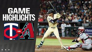 Twins vs.D-backs Game Highlights (6/25/24) | MLB Highlights