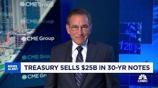 Treasury sells $25 billion in 30-year notes