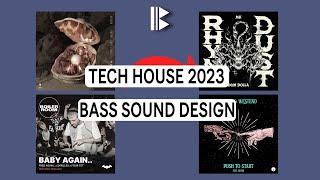 Top 6 Tech House Bass Sounds 2023
