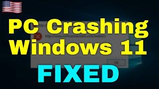 How to Fix PC Crashing Windows 11