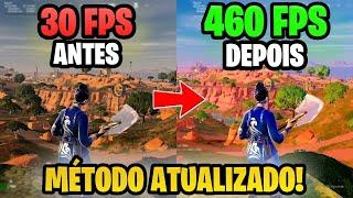 COMO *AUMENTAR MUITO* o FPS e REDUZIR INPUTLAG no FORTNITE TEMPORADA 4! RODAR FORTNITE em PC FRACO!