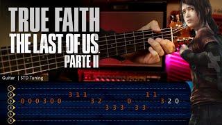 True Faith (Ellie's Song)  THE LAST OF US 2 Guitar Tutorial | Cover Guitarra Christianvib