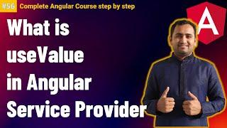 Service providers: useValue | Angular Tutorial