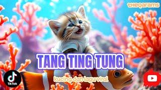 TANG TING TUNG VERSI KUCING BERGOYANG LUCU BERSAMA IKAN  #cat#ai#funny#cute#catlover