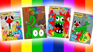 DIY30Gaming Book RainbowFriends Revenge Full GAME/Rainbow Friends vs PoppyPlaytime storybook