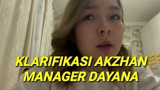 Klarifikasi Manager Dayana (Akzhan): Ini Yang Sebenarnya Terjadi.. - Dayana Kazakhstan