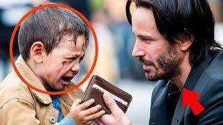 HOMELESS CHILD FINDS KEANU REEVES' WALLET, WHAT HE DID IN RETURN CHANGED THE BOY'S LIFE…