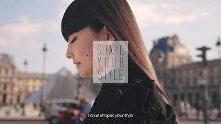 Samsonite POLYGON x Kozue Akimoto #ShapeYourStyle (77s English Version)