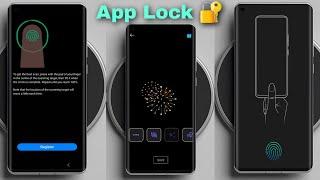 Fingerprint Animation App Lock  Set Every Android Smartphone  2023