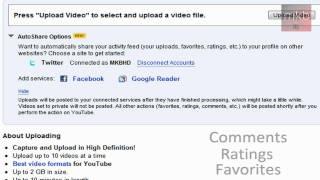 Tweet Your Youtube Videos [HD Tutorial]