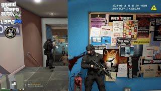 GTA V - LSPDFR 0.4.9 - LSPD/LAPD - SWAT Raid - Terrorist Attack - 4K