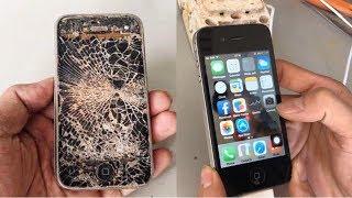 Restore abandoned IPHONE 4 phone | Restore a 9-year-old IPHONE phone left in the trash