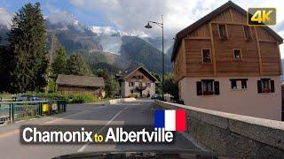 Driver's View: Chamonix to Albertville, France 