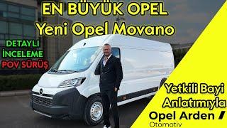 BU KADAR BÜYÜK OPEL Mİ OLUR?! YENİ 2024 OPEL MOVANO DETAYLI İNCELEME #opel #movano #ticari #araba