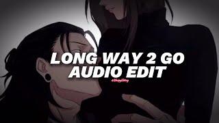 long way 2 go (sped up) - cassie [edit audio]