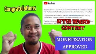 How To Fix Reused Content Youtube 2020 | How I Got Monetized Again After Reused Content Tagalog