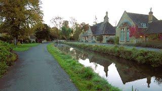 Beautiful English Villages in the Cotswolds: Walking from Lower to Upper slaughter.