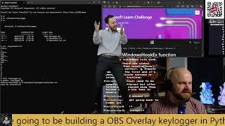 MAKING A KEYLOGGER OBS OVERLAY WITH PYTHON  - BACKSEATING WELCOMED