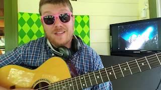 Panini - Lil Nas X // easy guitar lesson tabs easy chords strumming tutorial beginner