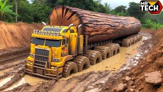 Extreme Dangerous Transport Skill Operations Oversize Truck, Biggest Heavy Equipment Machines#10