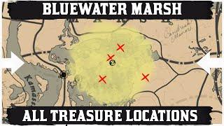 ALL Bluewater Marsh Treasure Map Location