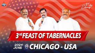 23-06-2024॥ Hosanna Ministries USA 3rd FEAST OF TABERNACLES ॥ Pas.ABRAHAM&JOHN WESLEY&RAMESH #live