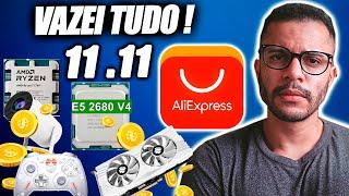 VAZEI OS CUPONS SECRETOS do AliExpress! 800 REAIS de CASHBACK no 11.11!  Não Perca!