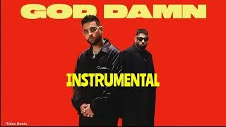 Badshah X Karan Aujla - God Damn instrumental | Only Music (Instrumental) | Prod.by Rizlan Beats