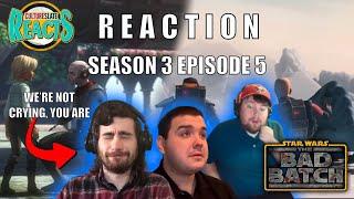 Culture Slate Reacts to The Bad Batch Season 3 Episode 5 "The Return"