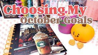 How I Mind Map Goals for the Month | October 2024 Goal Setting Planner