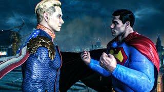 Superman Takes Charge Of Gotham & Homelander Retires, What If | Batman Arkham Knight Mods