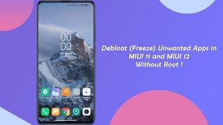 Debloating MIUI 12 and Improving Smoothness | + Other  Modifications  | Download links ...