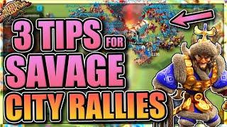 3 Tips for Savage City Rallies in Rise of Kingdoms [wish I'd done this sooner]