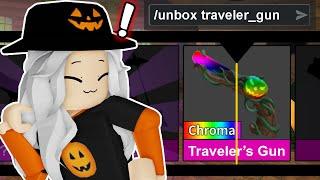 I used ADMIN COMMAND to UNBOX in MM2 | Murder Mystery 2