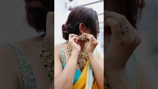 chuttamalle in saree #youtubeshorts #sareefashion