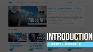 KLOUDIP eLearning Portal Introduction