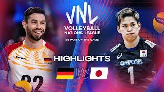  GER vs.  JPN - Highlights | Week 2 | Men's VNL 2024