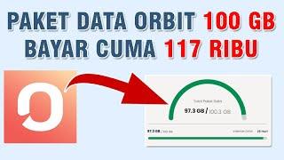 Cara Beli Paket Data Orbit Telkomsel Super Murah 100 GB 100 Ribu - D'VLOG17