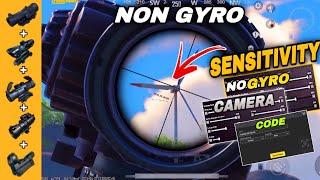 Non Gyro No Recoil sensitivity  | Best NON GYRO SENSITIVITY SETTINGS BGMI / PUBG || copy & used 