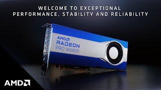 AMD Radeon™ PRO W6800 Graphics. Discover Your Software’s Full Potential