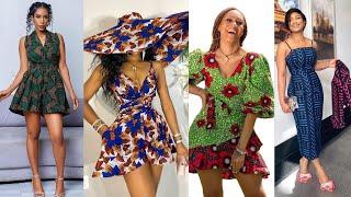 NewND Unique Ankara Short Gown Styles For African Ladies| Best African Print Fashion Trends To Rock